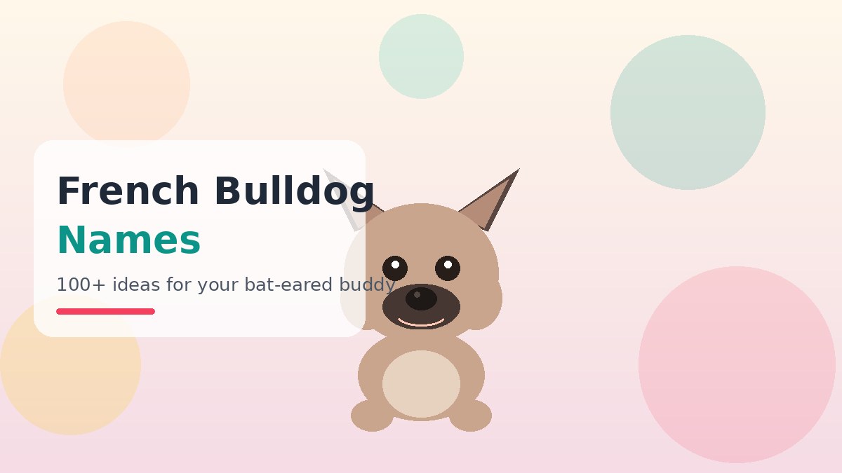 French Bulldog Names - 100+ ideas with meanings