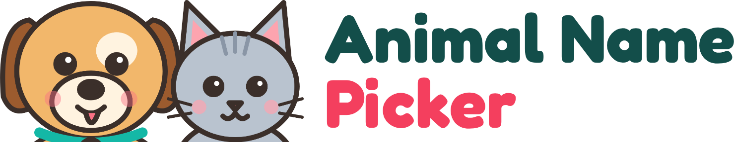 Animal Name Picker logo - puppy and kitten